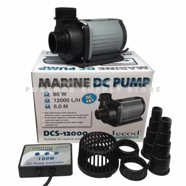 Jebao Jecod Pump DCS 1200-12000 L/H Aquarium Fish Tank Adjustable Submersible Controllable Water Pump Flow Fountain DC 24V - Image 5