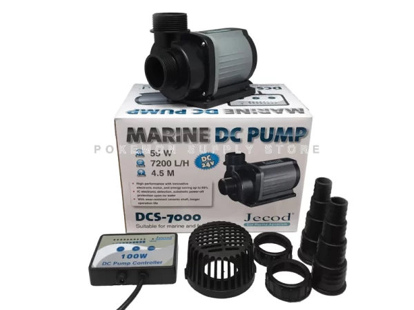 Jebao Jecod Pump DCS 1200-12000 L/H Aquarium Fish Tank Adjustable Submersible Controllable Water Pump Flow Fountain DC 24V - Image 18