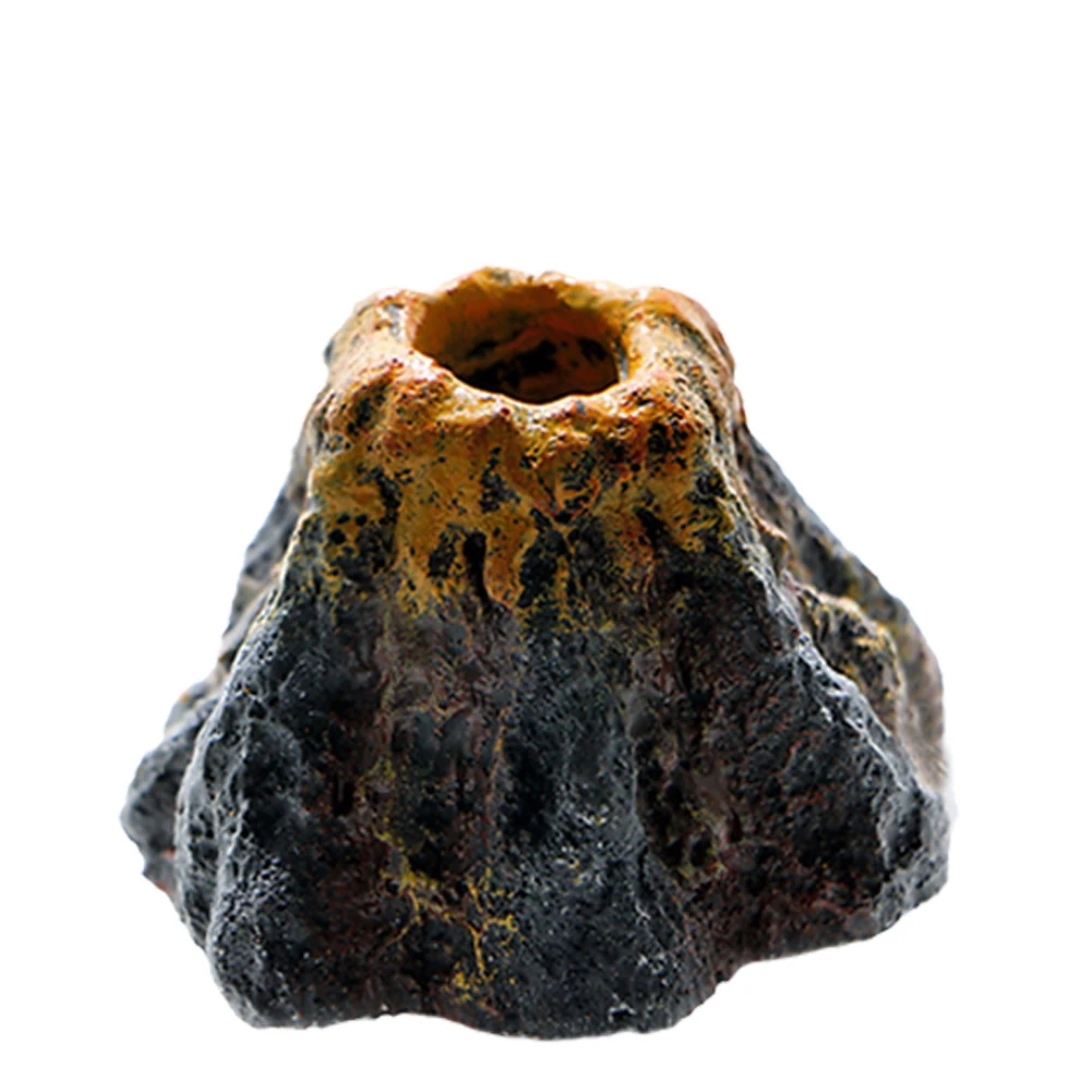 Fish Tank Landscaping Simulation Volcano Aquarium Accessories Rockery Aerator For Aquarium Pump Bubble Stone Oxygen For Aquarium - Image 8