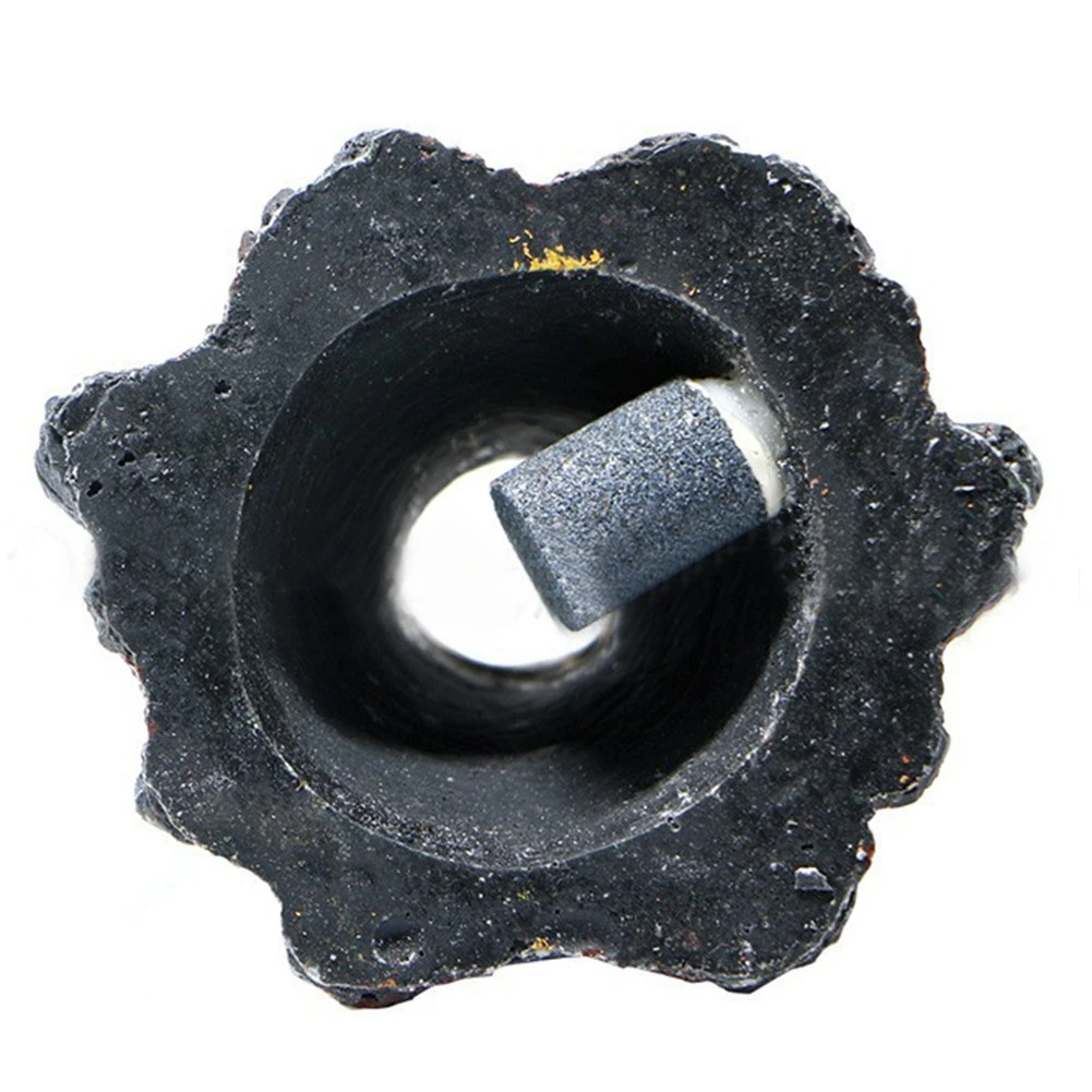 Fish Tank Landscaping Simulation Volcano Aquarium Accessories Rockery Aerator For Aquarium Pump Bubble Stone Oxygen For Aquarium - Image 3