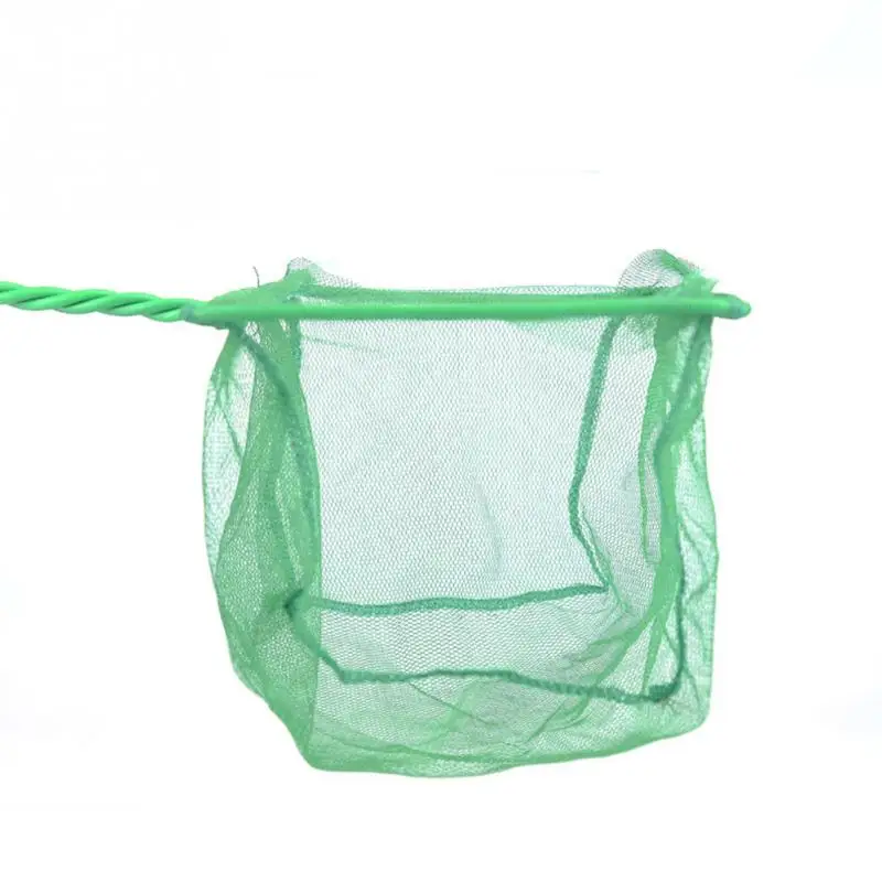 Portable Fish Net Long Handle Square Aquarium Accessories Fish Tank Landing Net Fishing Net Fish Floating Objects Cleaning Tool - Image 4