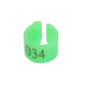 100 Pcs/bag Inner Diameter 6mm Pigeon Leg Poultry Dove Bird Parrot Clip Rings Band Foot Ring Pigeon Supplies NO.001~100 - Image 11