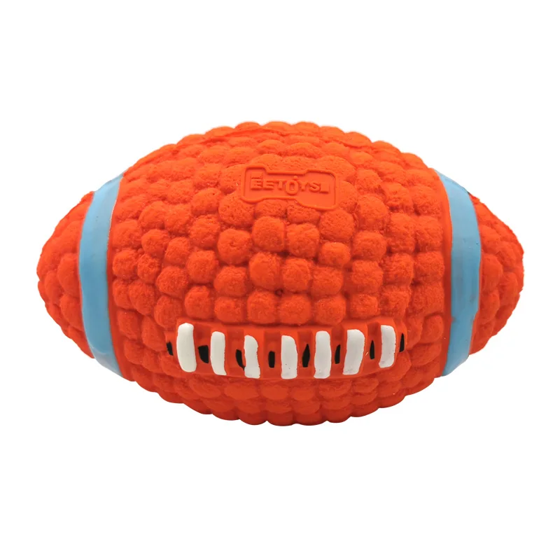 Toys For Small Large Dogs Chihuahua Golden Retriever Natural Latex Dog Balls Anti Bite Interactive Dog Chew Toy Pet Squeak Toys - Image 7