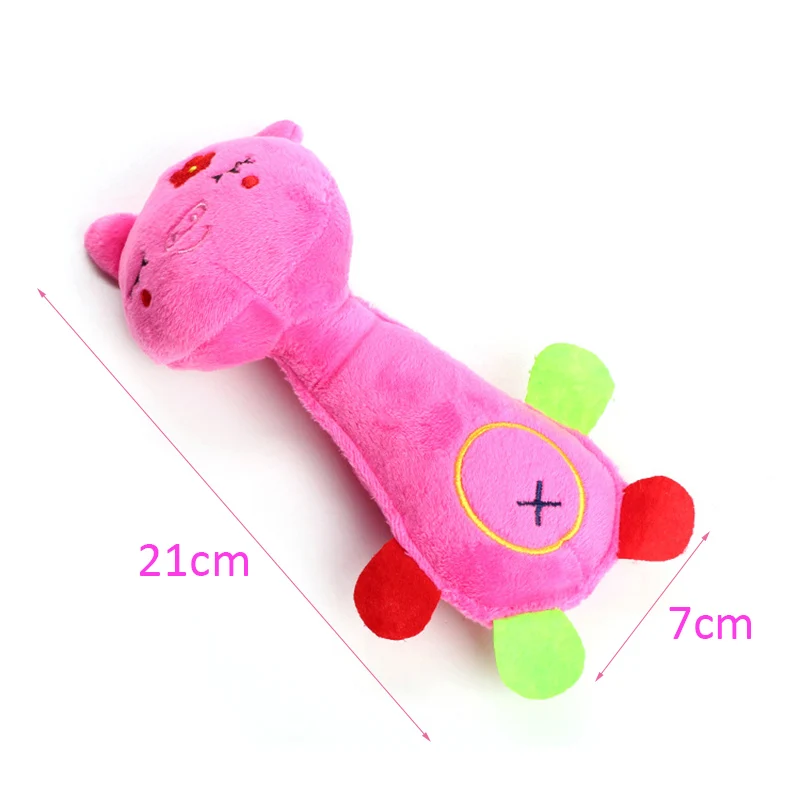 Durable Low Price Pet Dog Plush Toy Animal Shape with Squeaky for Small Dogs Chihuahua Yorkshire Bichon Puppy Chew Cleaning Toys - Image 3