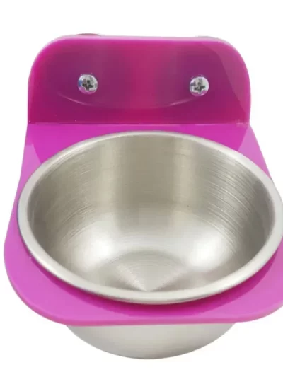 Stainless Steel Bird Water Drinker Feeder Pet Bird Supplies Dispenser Bottle Drinking Cup Bowls For Pet Parrot Cage Small Pets