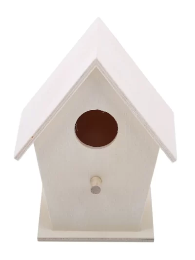 Bird Nest Garden Wooden Bird Cage Outdoor Hanging Birdhouse Box Garden Yard Decoration Pet Accessories Wooden Bird Cages