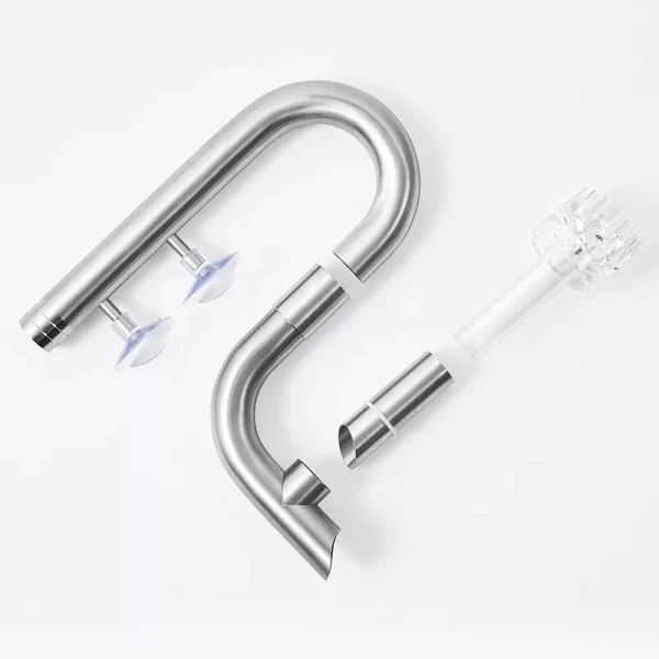 Week Aqua Fish Tank 304 Stainless Steel Filter Tube With Surface Skimmer For Inflow And Outflow Of Lily Tubes Aquarium - Image 4