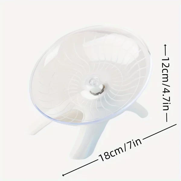 Small Pet Silent Running Practice Wheel Hamster Mouse Hedgehog Parrot Ideal Choice for Small Animals Quiet and Safe Choice - Image 6