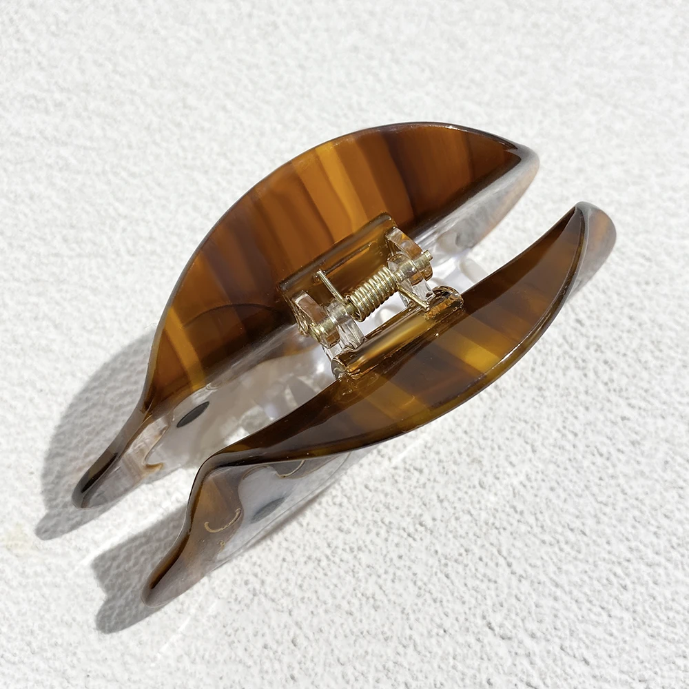 Retro Acetate Cartoon Dog Animal Hair Claw Clip For Women Temperament Geometric Ponytail Hair Accessories For Thick Tool - Image 5