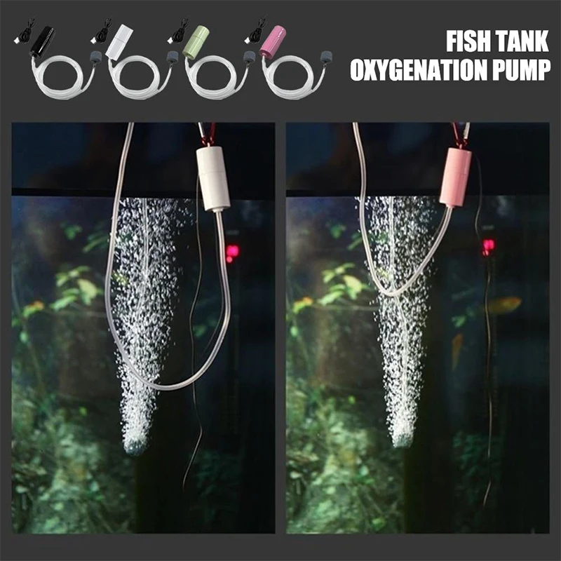 Portable USB Aquarium Air Pump:Mini Oxygenator for Fish Tanks and Aquatic Accessories - Image 3