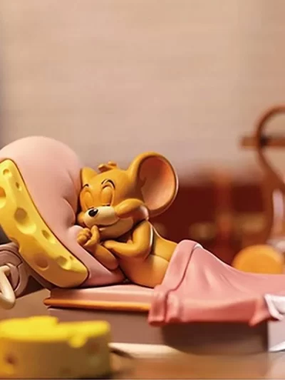 Cat And Mouse Car Accessories Cute Car Window Decoration Tom Cat Jerry Car Accessorie Doll Desktop Ornament Friend Birthday Gift