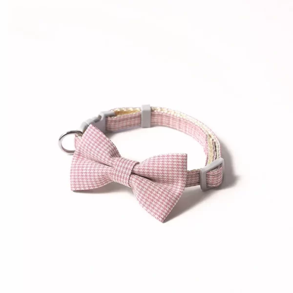 Cute Cat Collar with Bow Tie Adjustable Design Pet Dogs Cats Puppy Necklace Pet Collars  collar para gato - Image 9