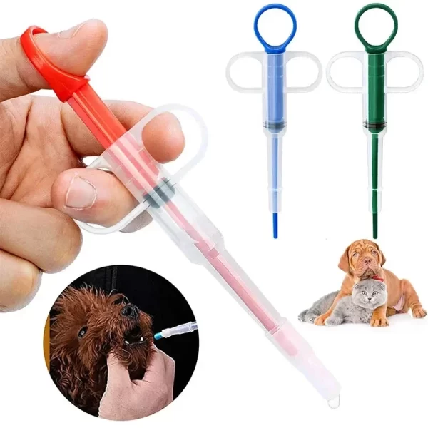 1/5/10Pcs Pet Pill Applicator Cats Dogs Syringe Pill Water Milk Tube Feeder Drinker Deworming Syringe Pet Medical Injection Tool - Image 2