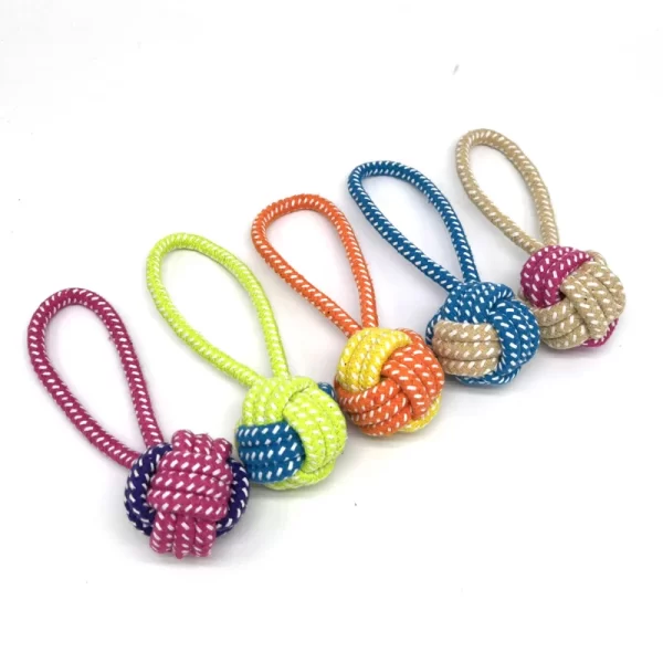 Pet Dog Toys for Large Small Dogs Toy InteractiveCotton Rope Mini Dog Toys Ball for DogsAccessories Toothbrush Chew Puppy Toy - Image 9