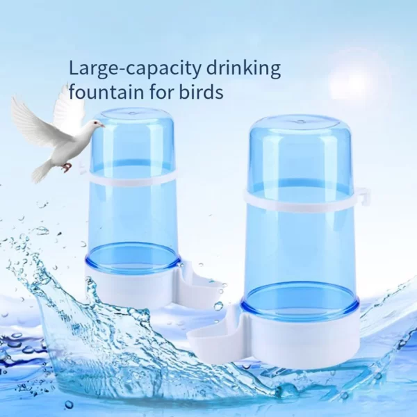 Automatic Bird Water Drinker Multifunctional Bird Water Dispenser Wear-resistant Bird Drinker Feeder Adjustable Pet Accessories - Image 2