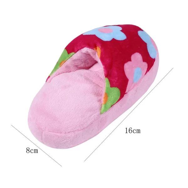 Pet Toys Squeaker Plush Slipper Shaped Puppy Dog Sound Chew Play Toys for Dog Cats Funny Dog Products Outdoor Training Toy - Image 13