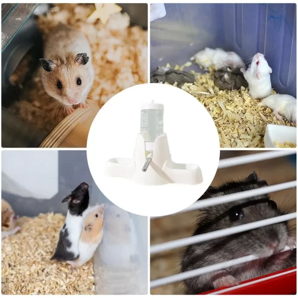 Guinea Water Bottle Drinking Bowls Gerbil Water Feeder Feeding & Water Bottle Fountain Water Bottle Holder Suspension Drinking - Image 12