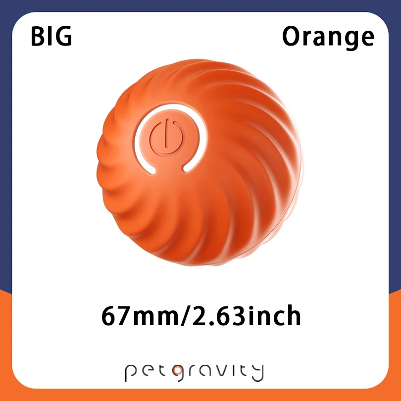 Pet Gravity Smart Dog Toy Ball Automatic Electronic Interactive Training Pet Toy Moving Ball Rechargeable Active Rolling Ball - Image 9