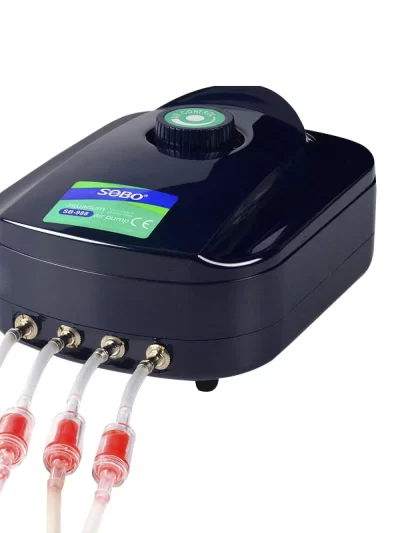 SOBO Silent Aquarium Oxygen Air Pump Fish Tank Adjustable Air Volume High Power Oxygenator Air Compressor Aerator 220v 12w