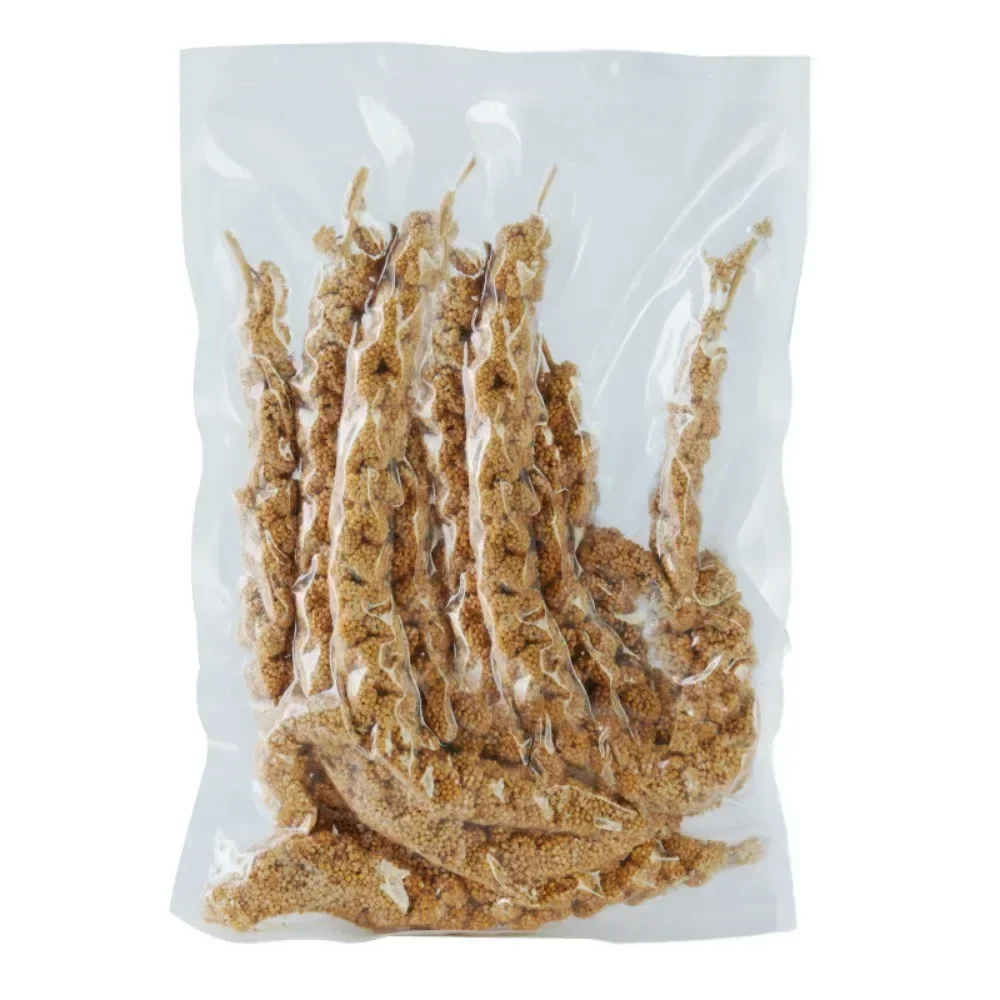 Parakeet snack grain with shell yellow millet Xuanphoenix tiger skin feed bird food bird food Wenbird pearl bird snack - Image 5