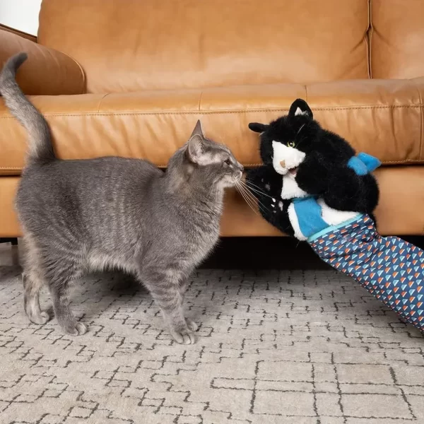 Cat Wrestler, Cat Wrestling Toys Puppet, Cats Wrestling Glove with Tough Padding for Safe and Fun Plush Interactive Cat Toy - Image 14