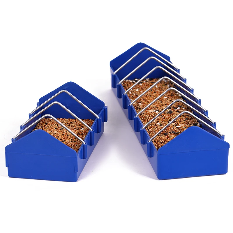 20cm/40cm Thickened Bird Pigeon Feeder Trough Chicken Food Fountain Bird Chick Feeding Bowl Slot Container Food Dispenser Tool - Image 3