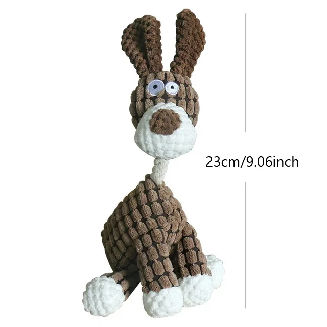 Dinosaur Plush Dog Squeaky Interactive Toys For Small Large Dogs Bite Resistant Chew Toy Pets Accessories - Image 7