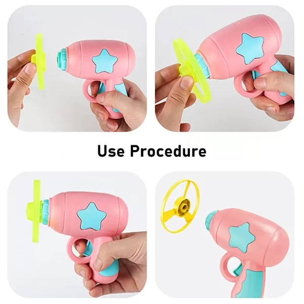 Cat Toy Indoor Interactive Pet Play Game Training Cat automatic Toy 1 Set Mini Flying Disc Catapult Puppy Toys Cat Accessories - Image 6