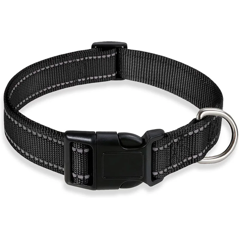 Reflective Dog Collar Strap With Adjustable Safety Nylon Pet Collar Pet Traction Rope Suitable For Small And Medium-Sized Pets - Image 7