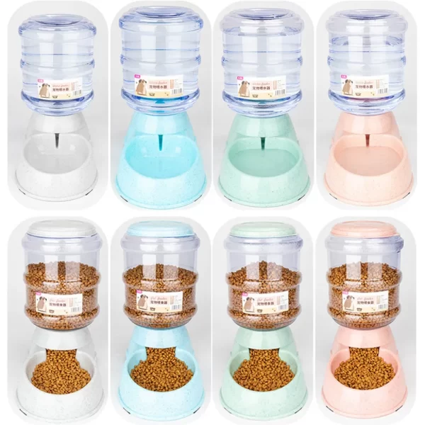 Large Capacity Pet Feeder Bowls Small Dog Food Bowl Automatic Water Dispenser Cat Bowls Pets Feeding Bowls Drink Water Bowl - Image 20