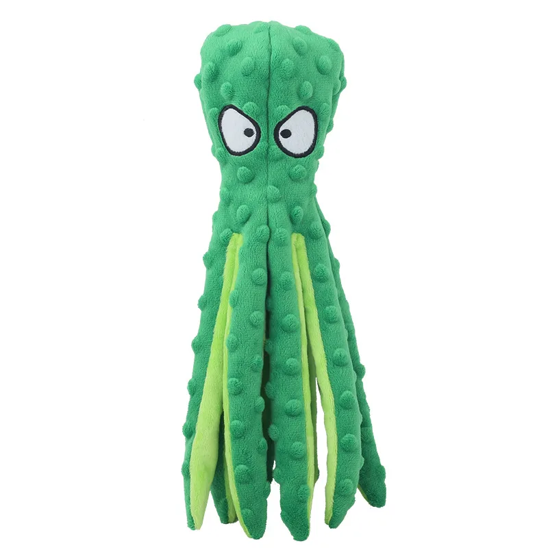 Pet Plush Toy Octopus Dog Interactive Toy Indestructible Bite Resistant Sound Puppy squeaky Octopu Dogs Rattle For Toys Supplies - Image 7