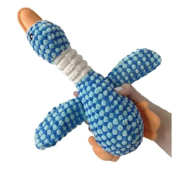 Cute Plush Dog Toys Pet Duck Squeak Toy for Puppy Sound Wild Goose Chew Toy for Small Middle Large Dogs Teeth Cleaning - Image 6
