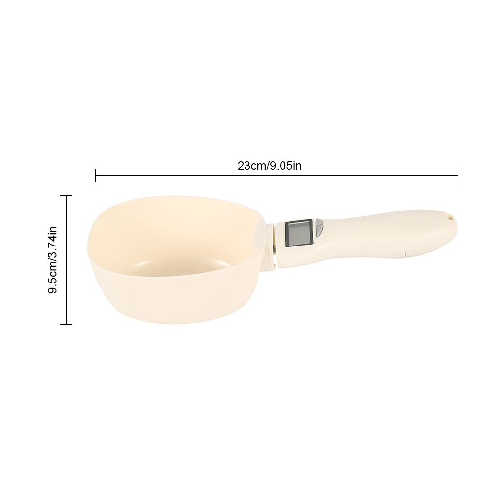 Pet Food Measuring Scoop Electronic Dog Cat Food Measuring Cup Digital Spoon Scale Kitchen Food Scale with LED Display - Image 17
