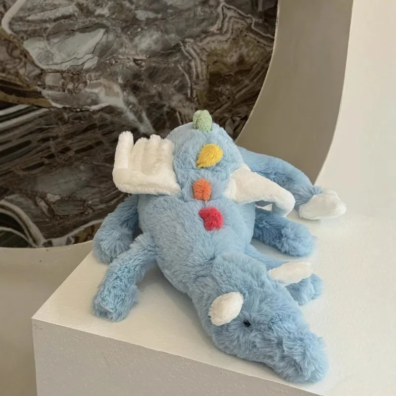 Jelly Cat 50/88cm Sky Dragon Persimmon Dragon Plush Doll Lovely Soothing Cat And Dog Interactive Toy Pet Birthday Gift - Image 4