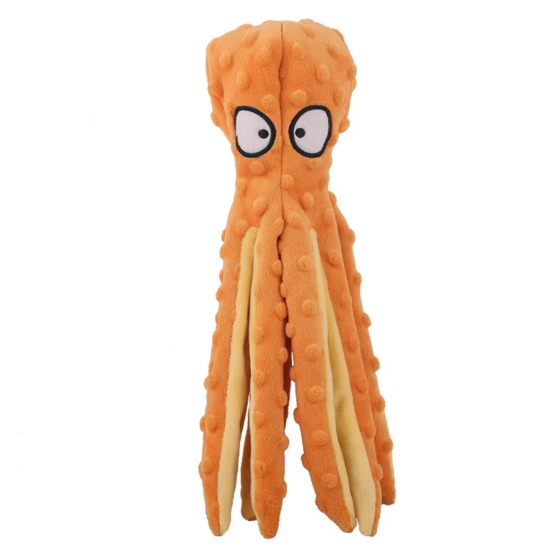 Pet Plush Toy Octopus Dog Interactive Toy Indestructible Bite Resistant Sound Puppy squeaky Octopu Dogs Rattle For Toys Supplies - Image 8