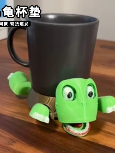 Turtle Coasters Are Cute And Funny. Tea Cup Coasters Are Pressed And Stared At. Limbs Are Spread Out. Thick Anti Slip And Heat-i