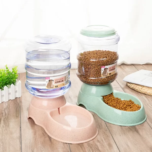 Large Capacity Pet Feeder Bowls Small Dog Food Bowl Automatic Water Dispenser Cat Bowls Pets Feeding Bowls Drink Water Bowl - Image 15