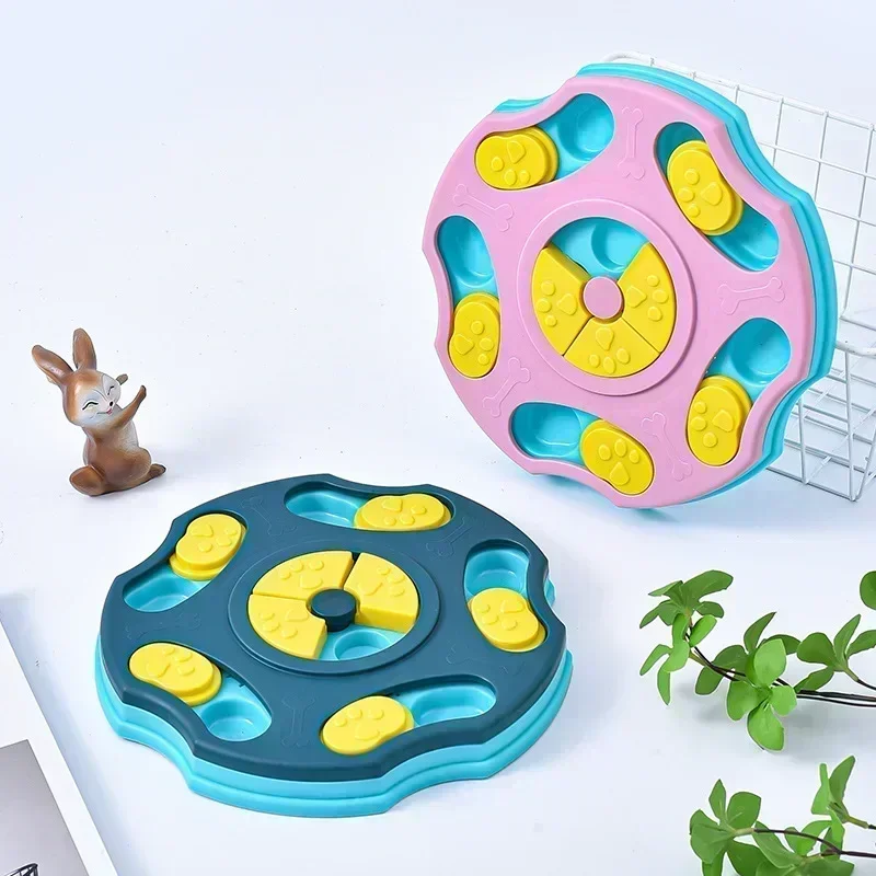 Dog Puzzle Toys Slow Feeder Interactive Increase Puppy IQ Food Dispenser Slowly Eating NonSlip Bowl Pet Cat Dogs Training Game - Image 2