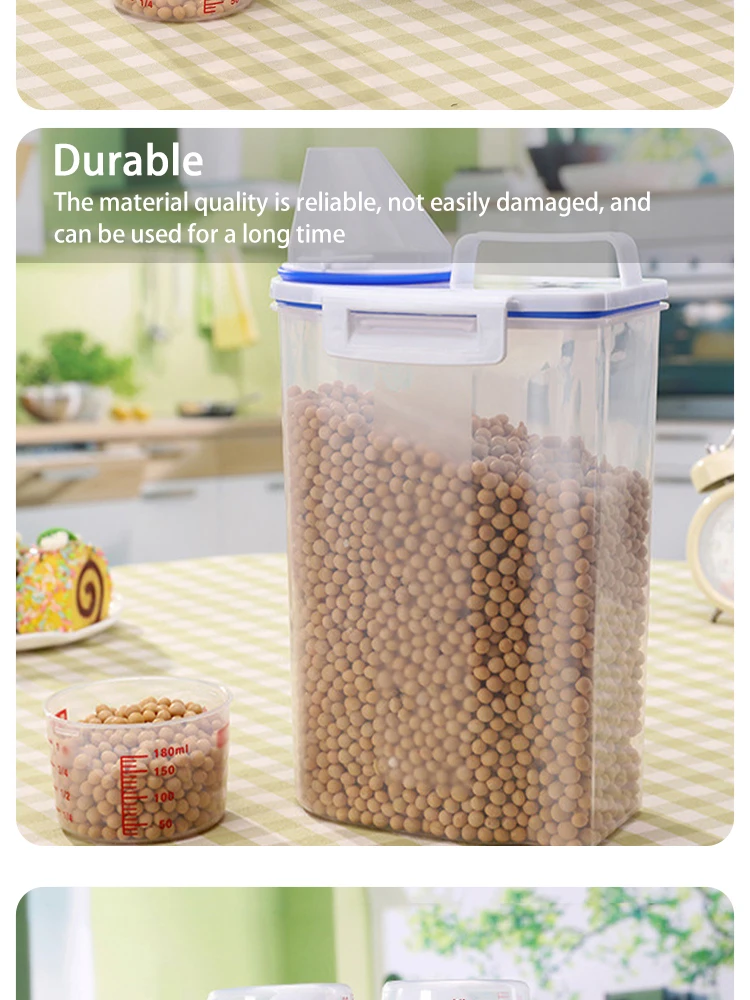 Premium Pet Food Storage Container with Airtight Seal - Durable, Large Capacity, Easy Clean & Stylish Design for Dogs & Cats - Image 17