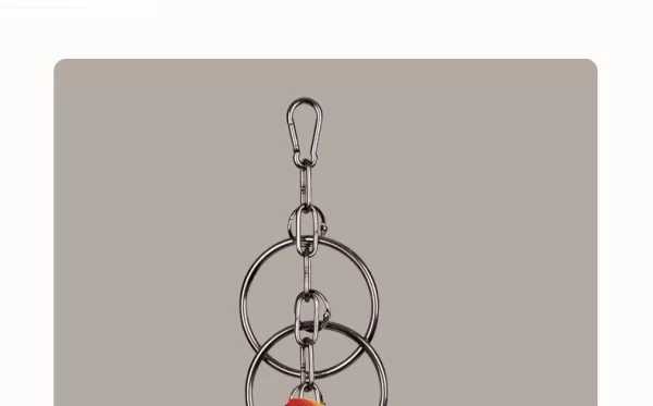 Parrot 304 Stainless Steel Toy Gnawing Climbing Large Medium-sized Diamond Gray Machine Puzzle Bird Cage Display Rack Hanging - Image 9