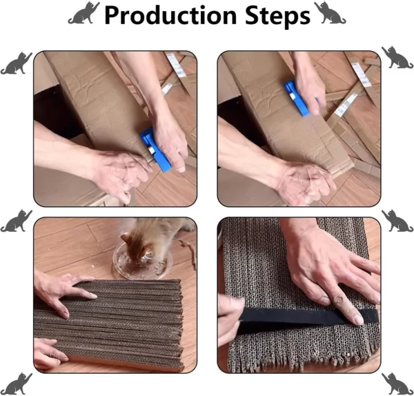 Cardboard Cutting Machine Cat Scratchers Homemade Cardboard Cutter 3D Printing Strip Stripper Plastic Handicraft DIY Home Tools - Image 6