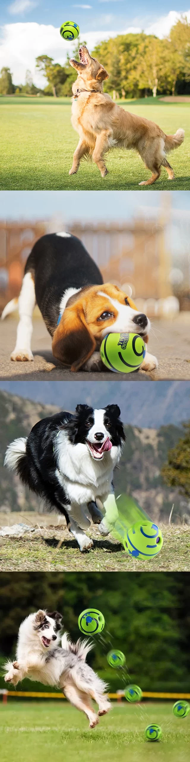 Dog Toy Wobble Wag Giggle Glow Ball Interactive Dog Attention Toy Fun Giggle Sounds Ball When Rolled or Shaken For Pet Dog Fun - Image 13