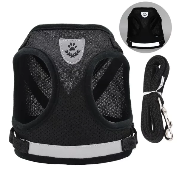 Pet Leash Undershirt Type Harness Breathable Reflective Adjustable Chest Harness Outdoor Dog Carrying Supplies - Image 7