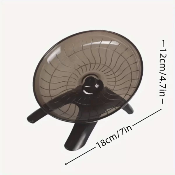 Small Pet Silent Running Practice Wheel Hamster Mouse Hedgehog Parrot Ideal Choice for Small Animals Quiet and Safe Choice - Image 7