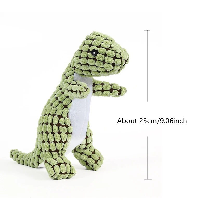 Dinosaur Plush Dog Squeaky Interactive Toys For Small Large Dogs Bite Resistant Chew Toy Pets Accessories - Image 15
