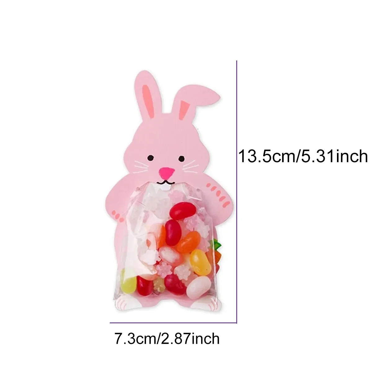 Rabbit Ear Bag With Handle Easter Decoration Bunny Gift Buckets Velvet Bags Wedding Candy Bag Kids Birthday Party Supplies - Image 8