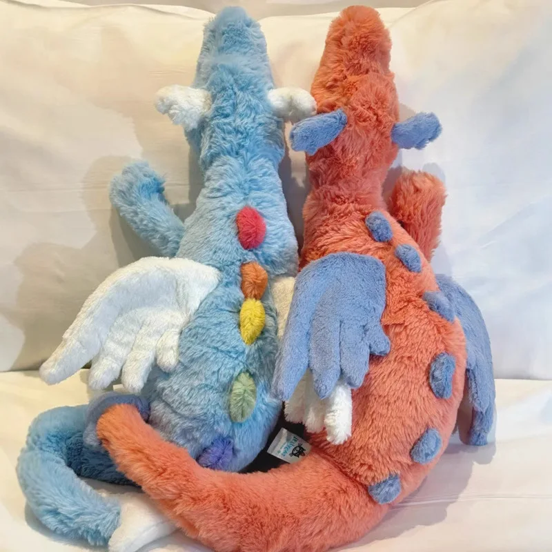 Jelly Cat 50/88cm Sky Dragon Persimmon Dragon Plush Doll Lovely Soothing Cat And Dog Interactive Toy Pet Birthday Gift