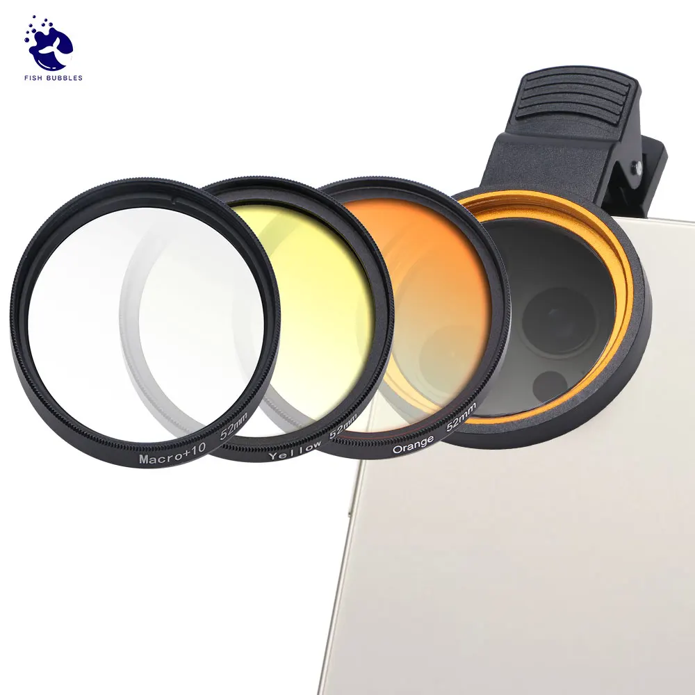 Aquarium Coral lenses 52mm Fish Tank Marine Salt water Sea Water Coral Reef Iphone Camera Filters Macro Aquatic Terrarium - Image 2
