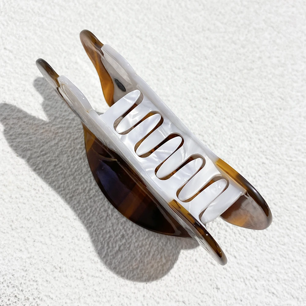 Retro Acetate Cartoon Dog Animal Hair Claw Clip For Women Temperament Geometric Ponytail Hair Accessories For Thick Tool - Image 6