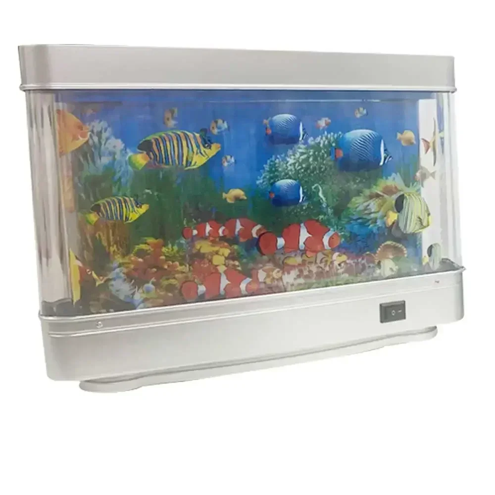 LED Aquarium Fish Tank Lamp Landscape Lamp Living Room Decoration Imitation Aquarium Landscaping Underwater World Akwarium - Image 10